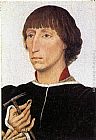 Rogier Van Der Weyden Canvas Paintings - Francesco d'Este